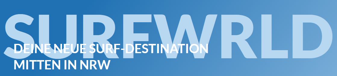 Der neue Forschungs- und Surfpark SURFWRLD in Werne, Deutschland, NRW, nimmt immer mehr Form an.