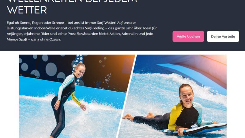 Pinkys Surfhouse – Flowride in Mettmann